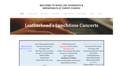 Desktop Screenshot of musiconthursdays.org